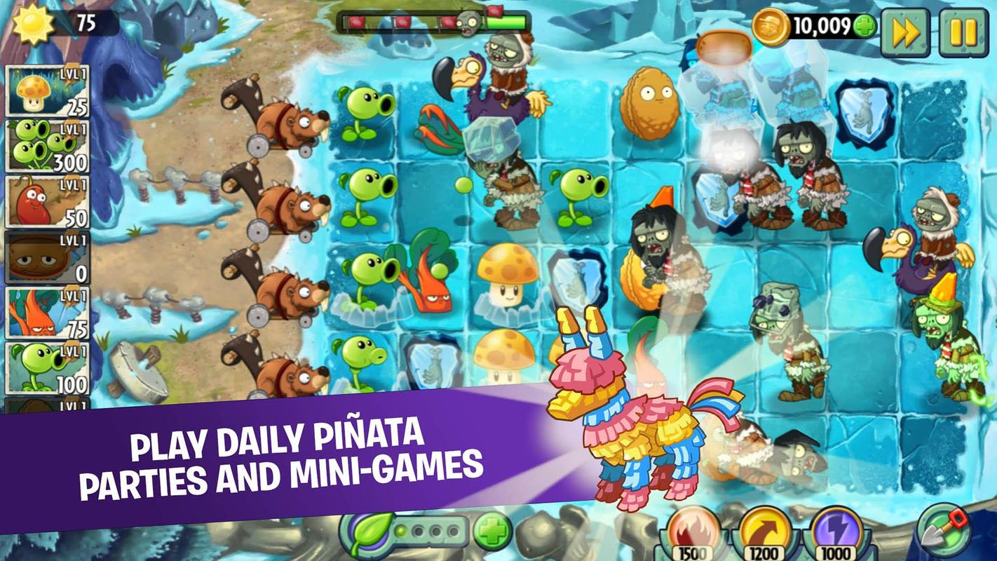 Plants vs zombies 2 apk data free download for android full version